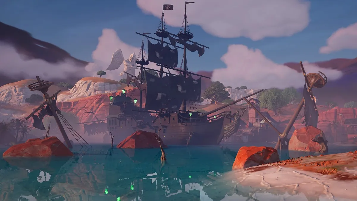 Shipwreck Shallows in Fortnite.