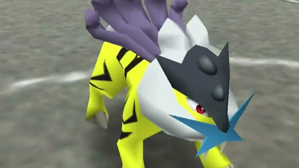 Raikou in Pokemon Stadium 2