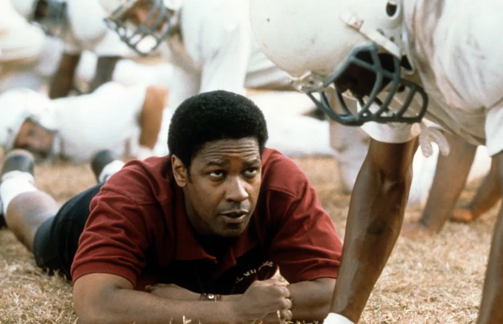 Denzel in Remember the Titans.