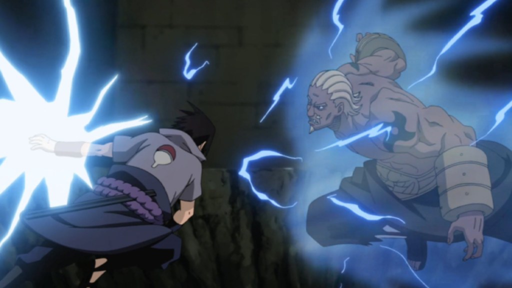 Sasuke vs Raikage