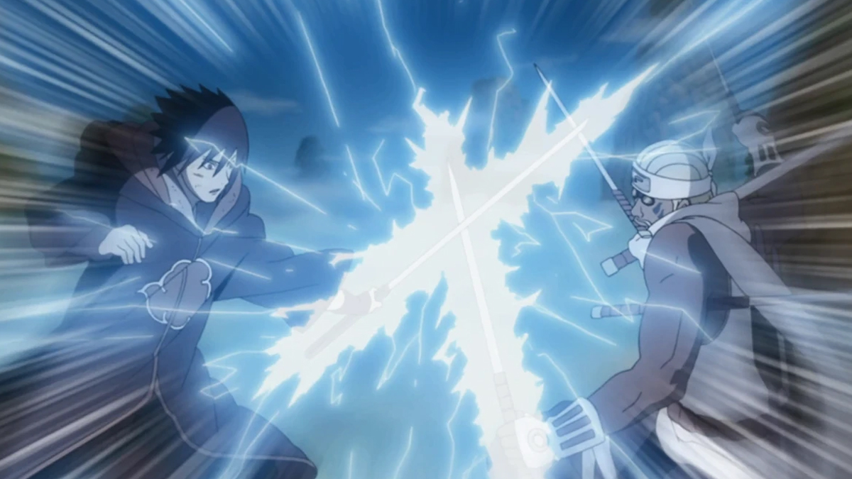 Sasuke vs The Eight Tails