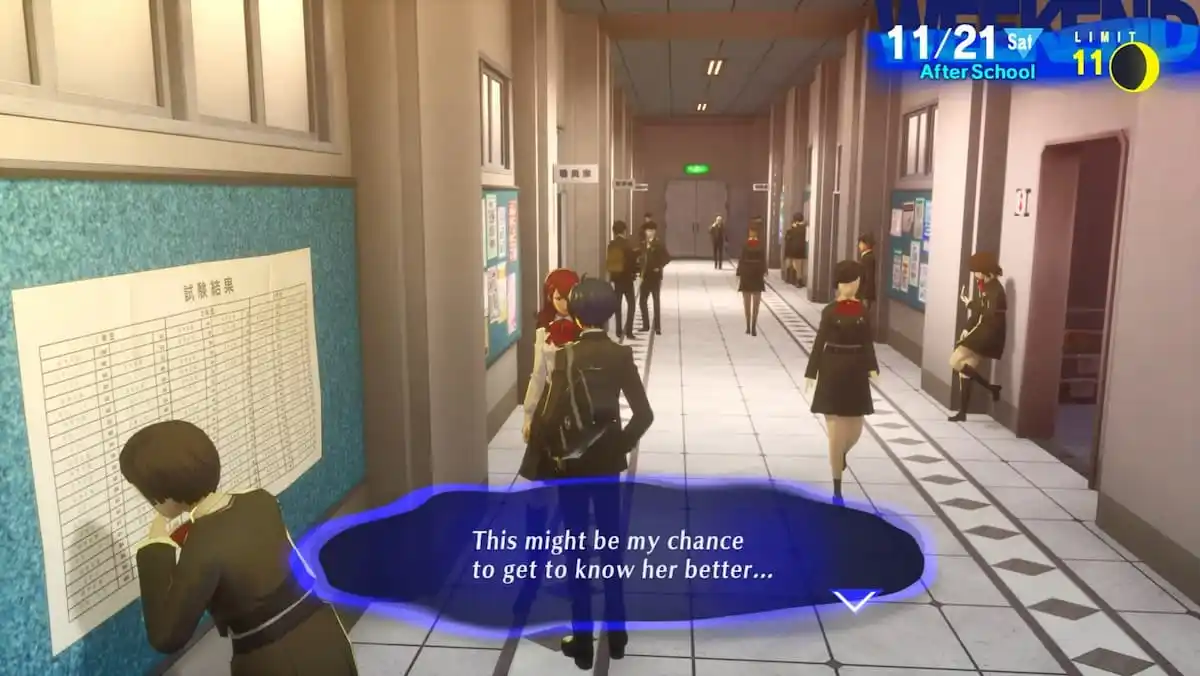 starting mitsuru's social link in persona 3 reload