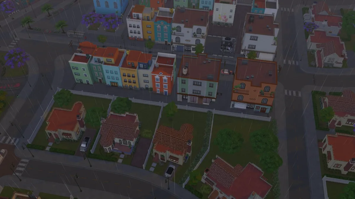 Screenshot of Sims 4 Lovestruck New World