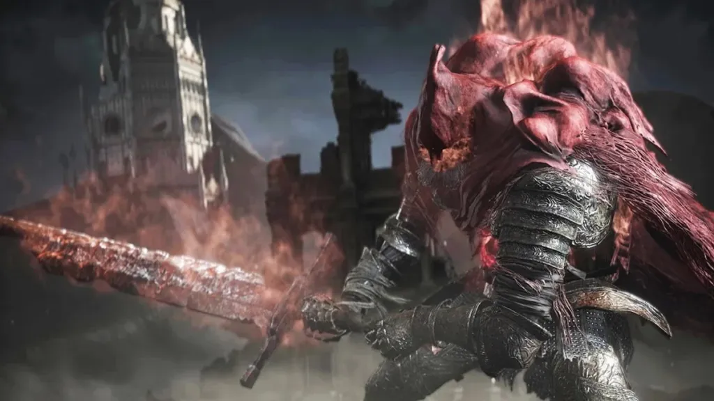 Slave Knight Gael Dark Souls 3 cinematic