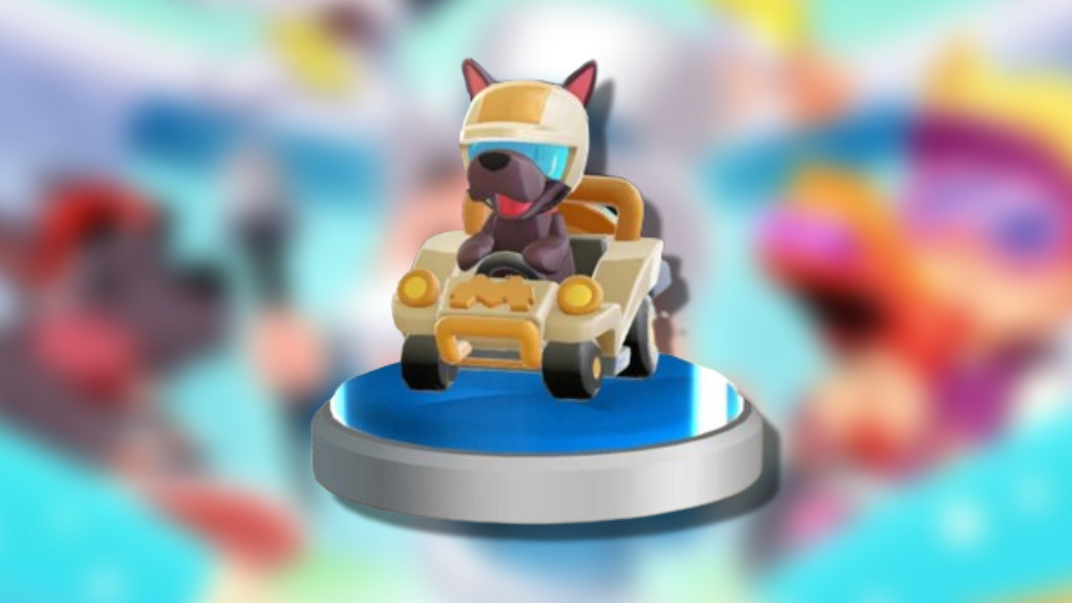 A picture of the Speedy Scottie Token in Monopoly GO, which players can earn by partaking in the City Racers event