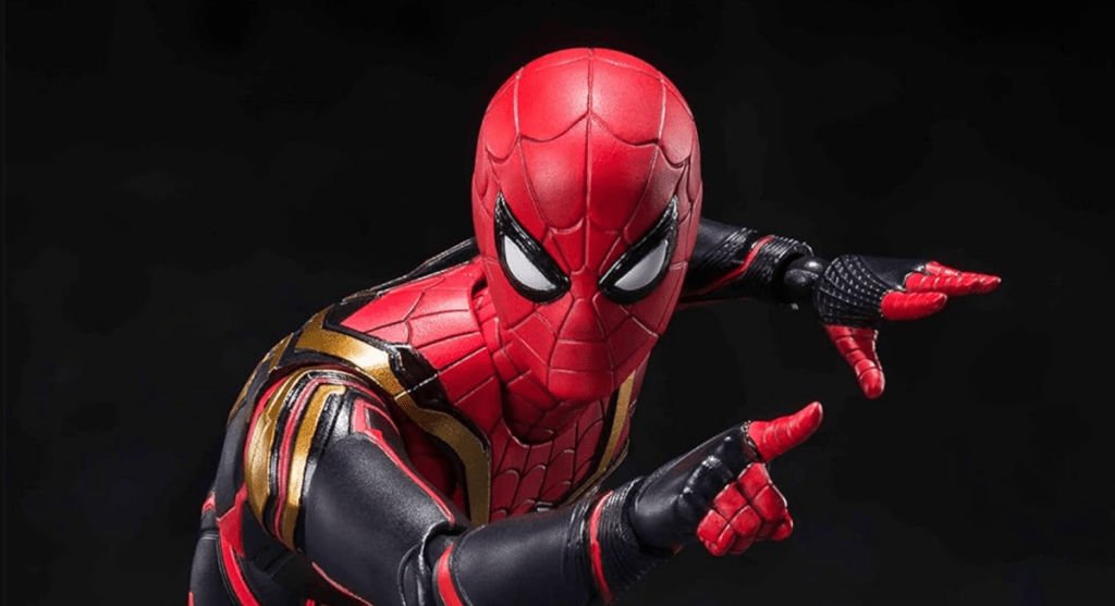 The S.H. Figuarts Spider-Man No Way Home Integrated Suit Figure