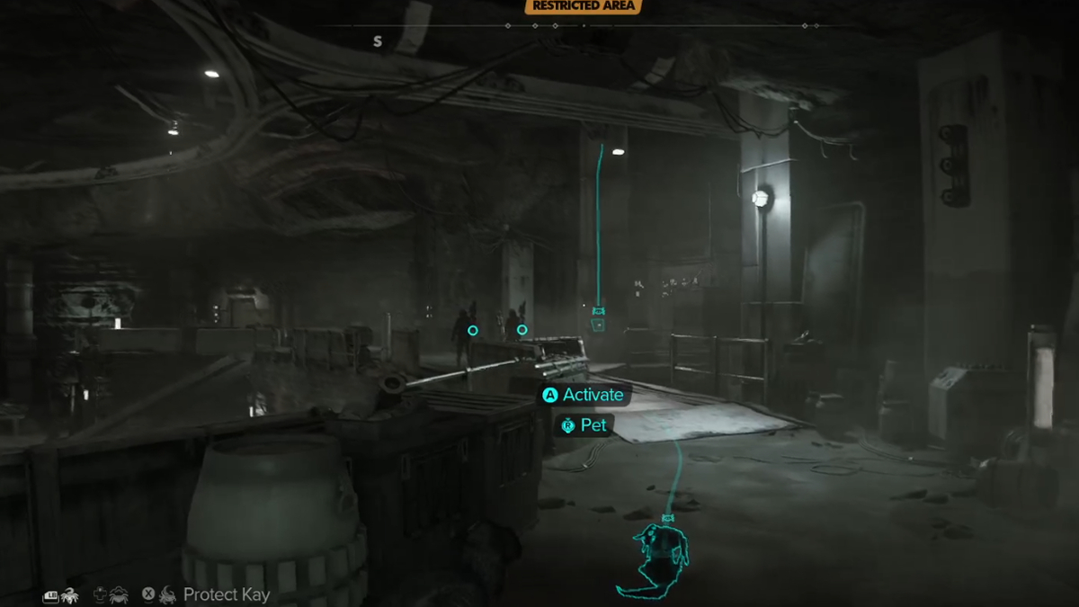 Using Nix to press a button in pyke syndicate workshop in star wars outlaws