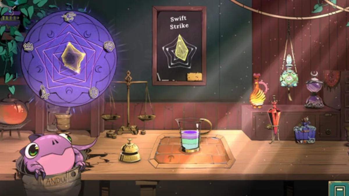 Screenshot of the drink preparation in the game Tavern Talk