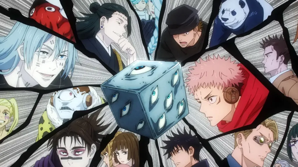 The Shibuya Incident Arc character collage Jujutsu Kaisen Season 2