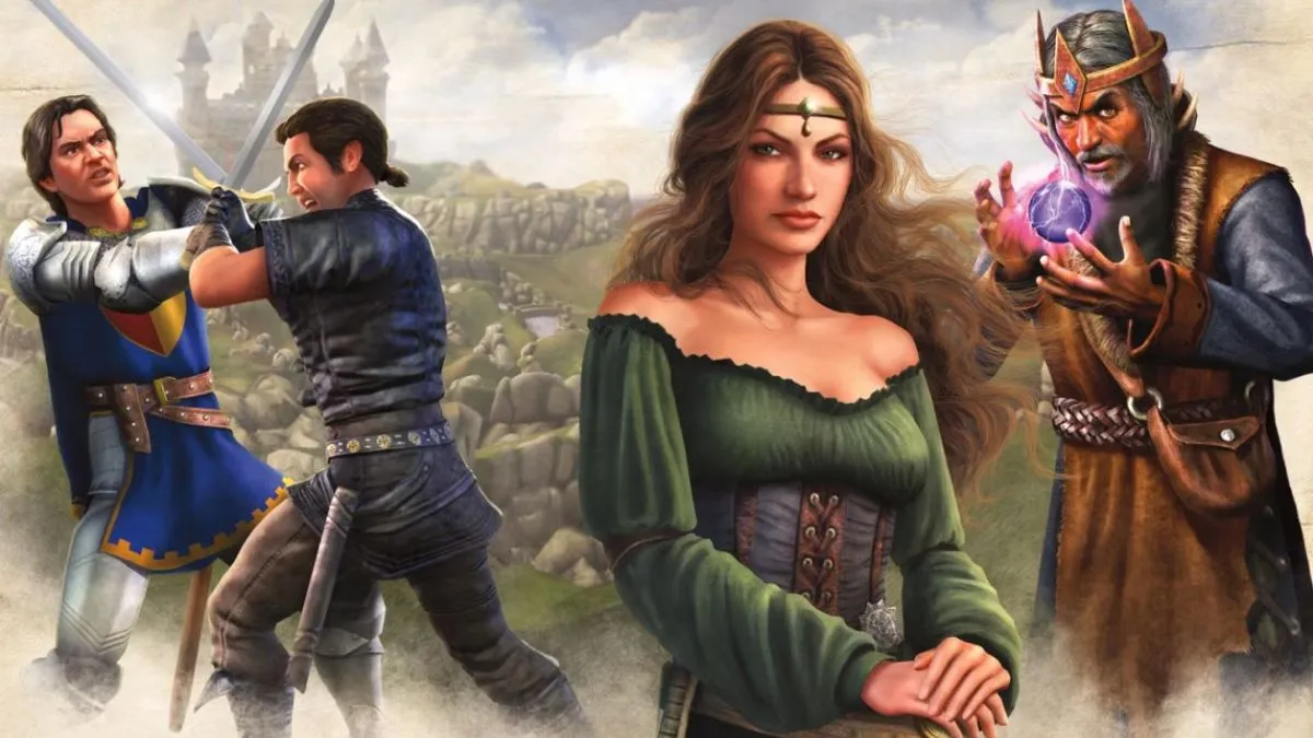 The Sims Medieval cover art from EA