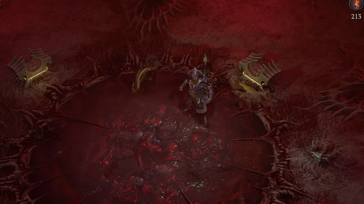 Reward chests at the end of the Infernal Hordes in Diablo 4.