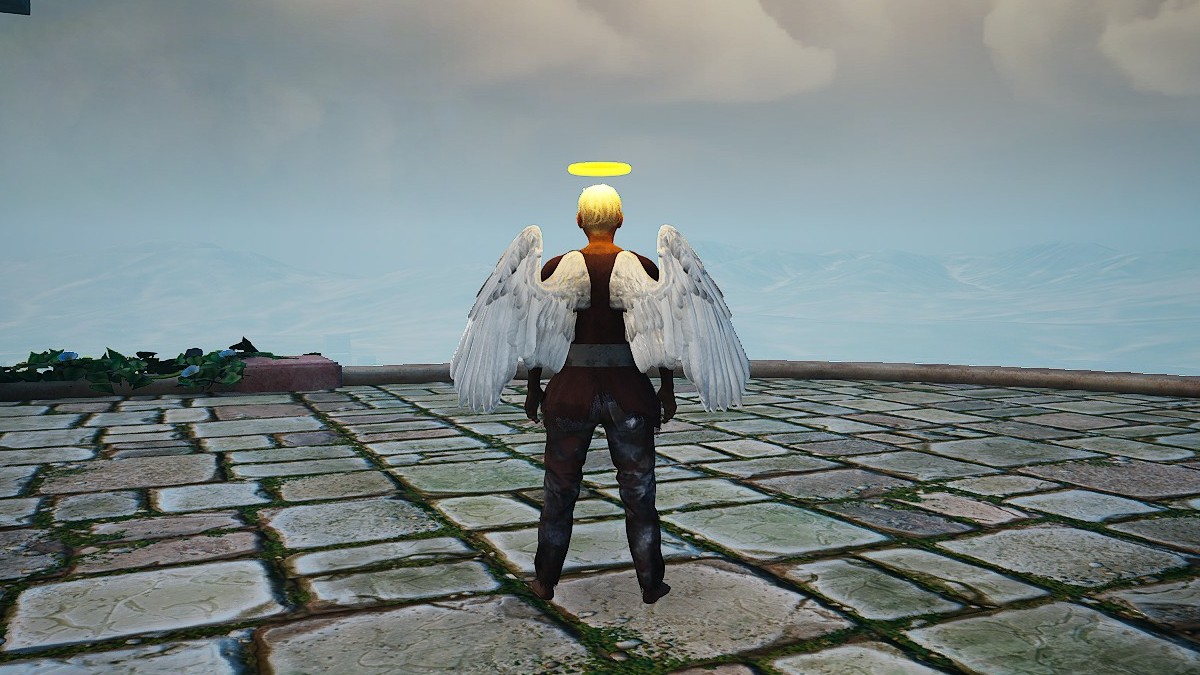 An image showing the player character with a set of Wings in Chained Together in an article detailing where to find them all and how to use them