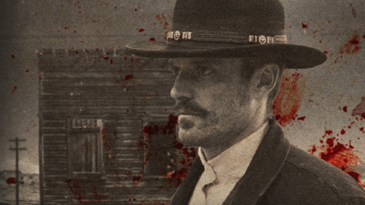 A stylized image of Wyatt Earp and the Cowboy War in an article detailing if it's a true story or not