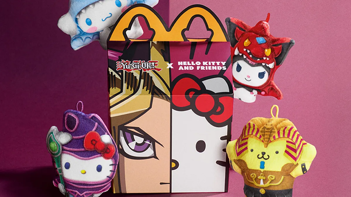 All McDonald's Hello Kitty X YuGiOh! Happy Meal Toys The Escapist