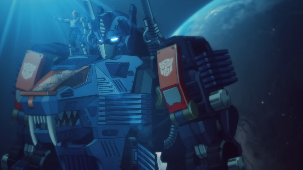 Zoids X Transformers Optimus Prime design from trailer