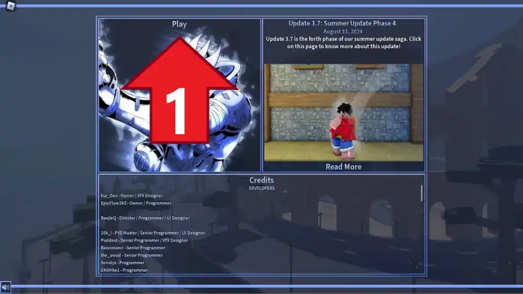 A Universal Time Play button in the main menu.