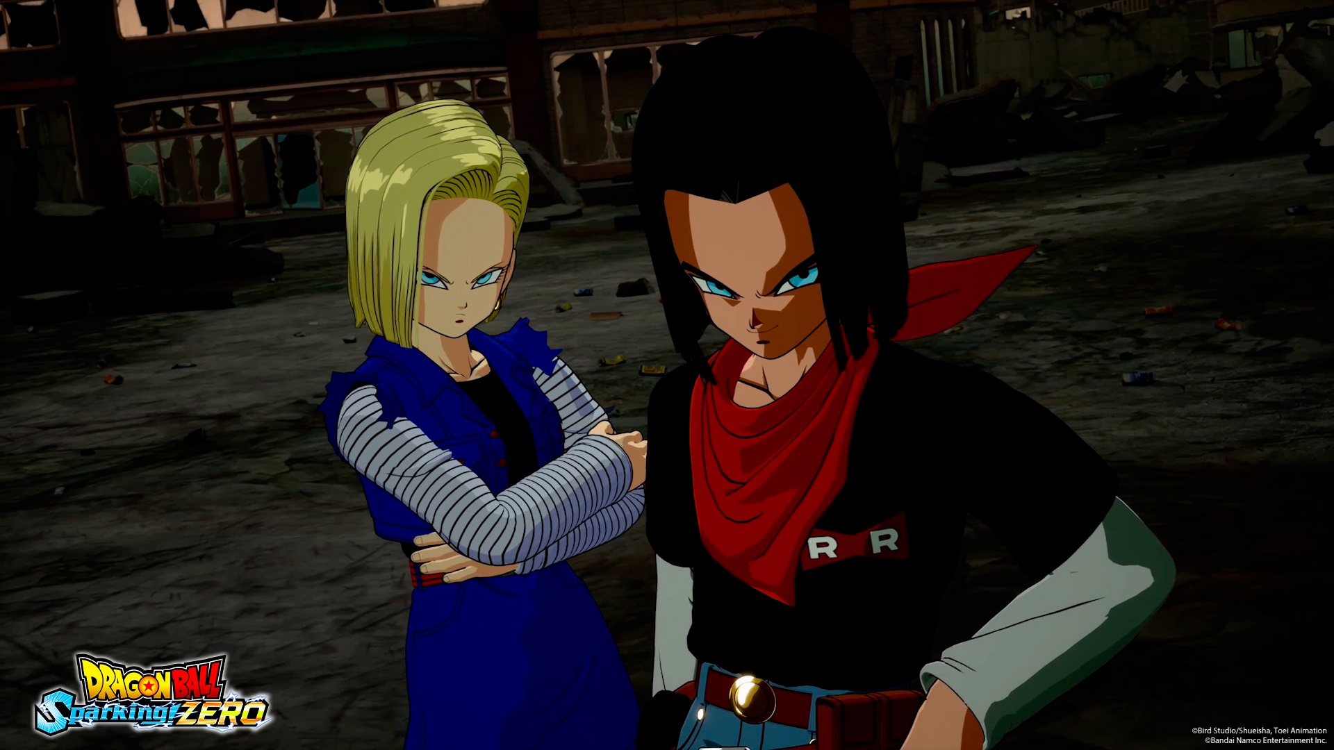 The Androids in Dragon Ball Sparking Zero.