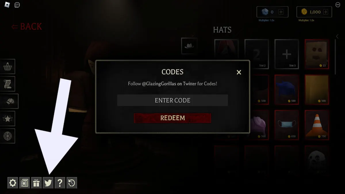 How to redeem codes in Consume. 