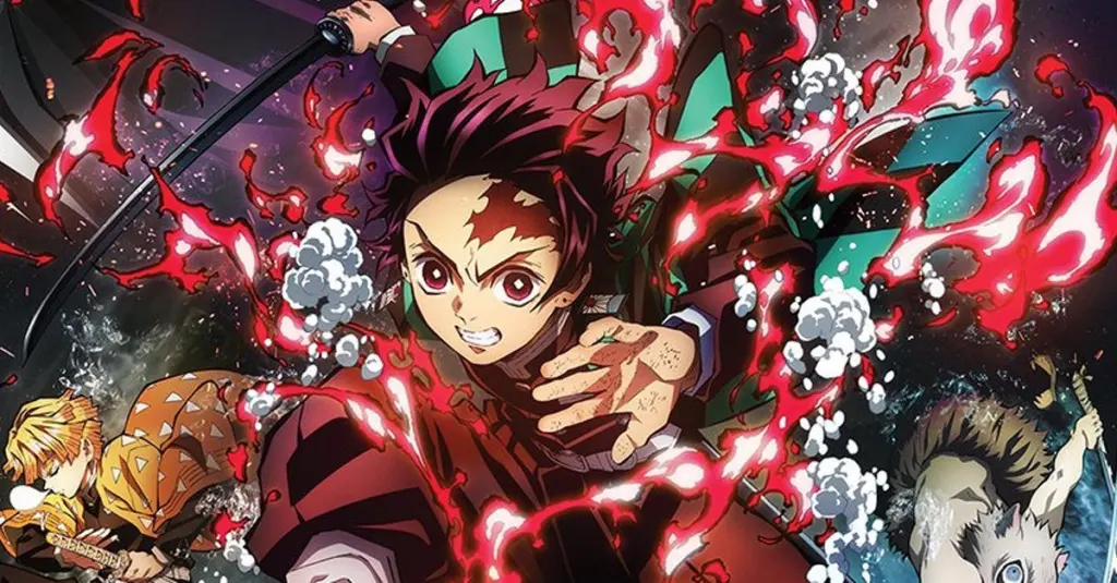 The Mugen Train Movie key visual of Demon Slayer