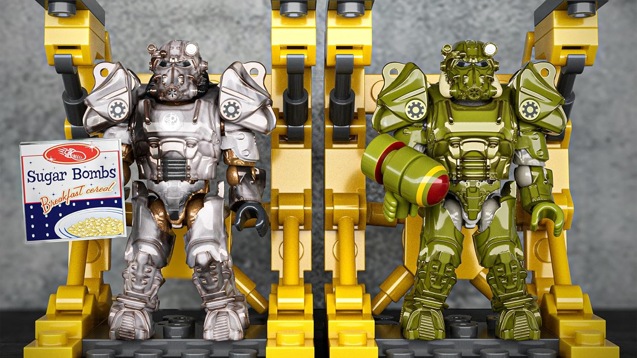 Fallout, toy models of Fallout 4's power armour.