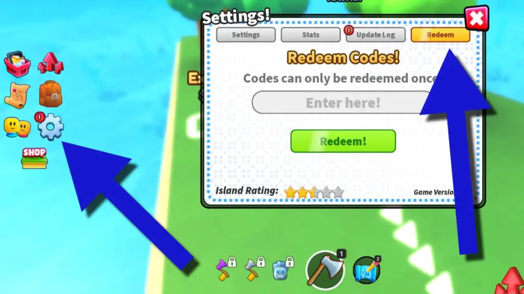 How to redeem codes in Timber 2