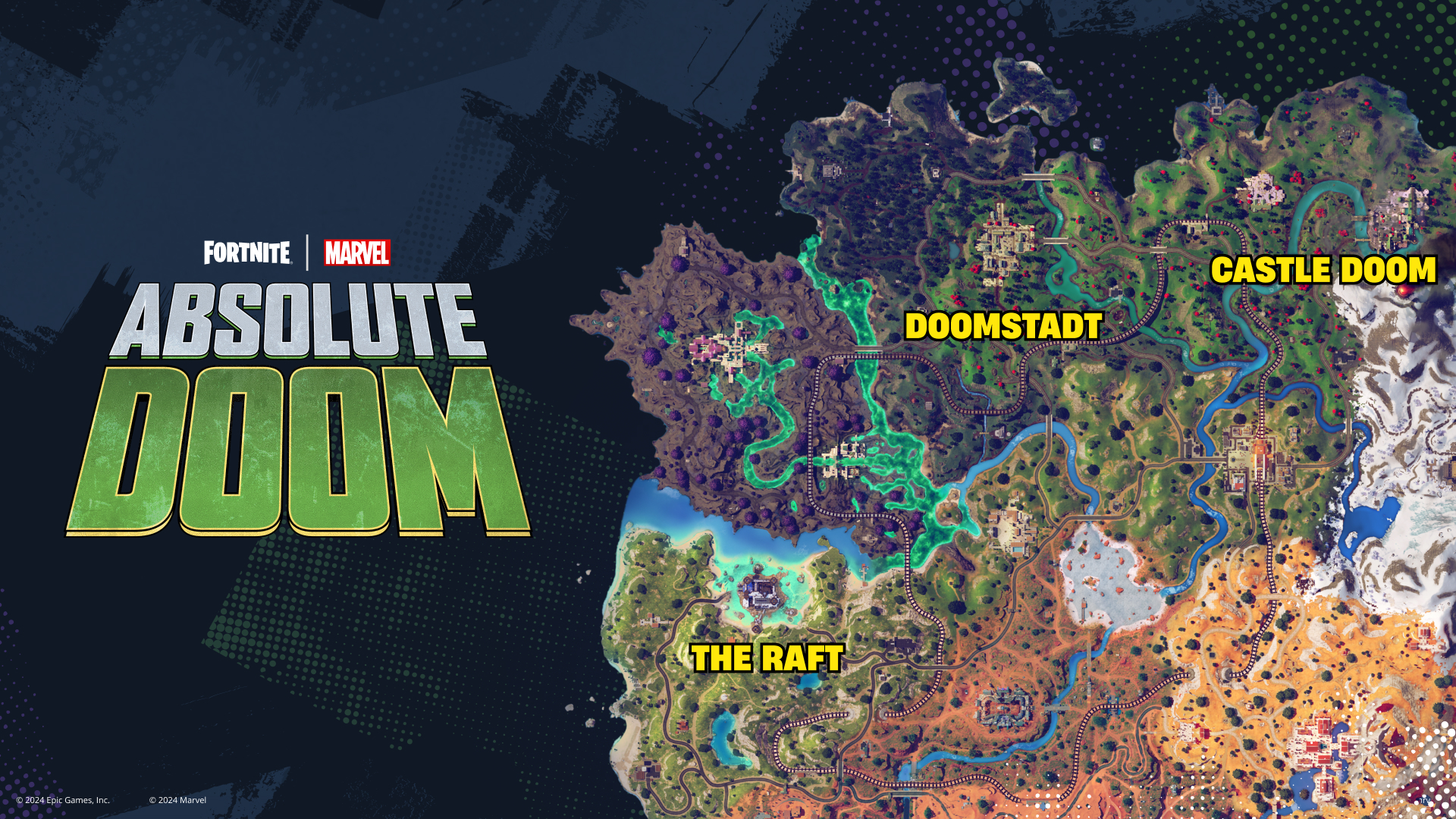 Fortnite Absolute Doom Marvel Map