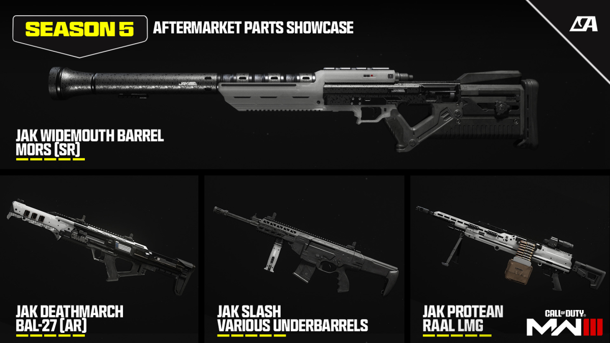 The JAK Slash showcased in MW3. Image via Activision