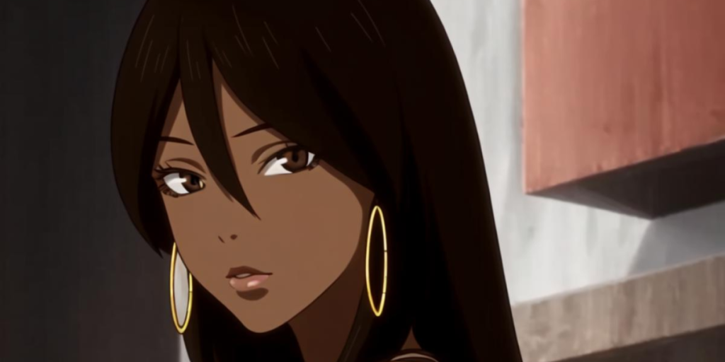 Michiko as part of a list about 13 amazing black anime characters.