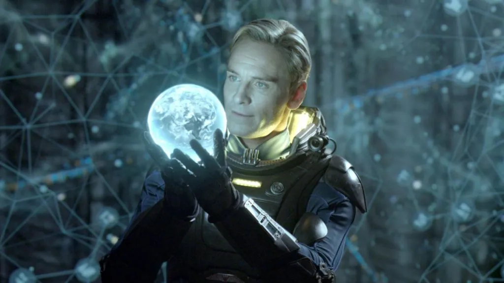 David looking at an item in Prometheus.