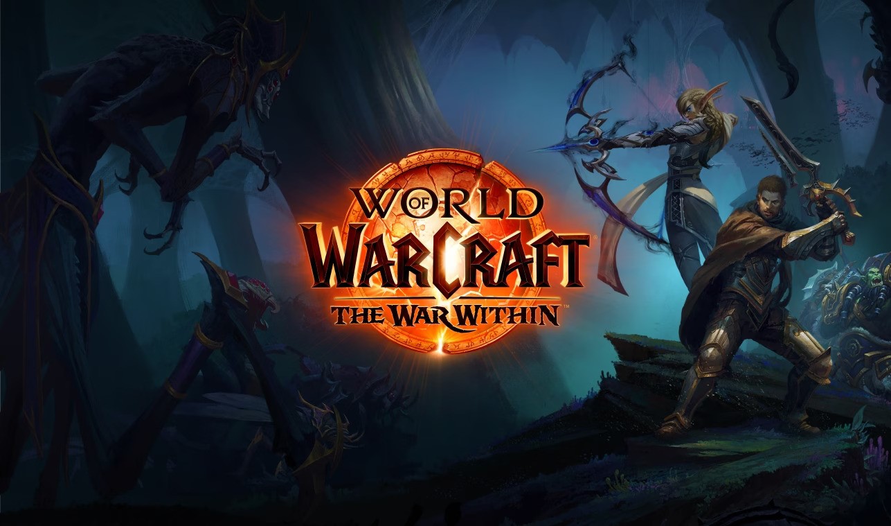 The logo for World of Warcraft: The War Within.