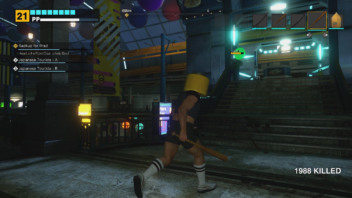 Adam's Balloon Attack in Dead Rising Deluxe Remaster