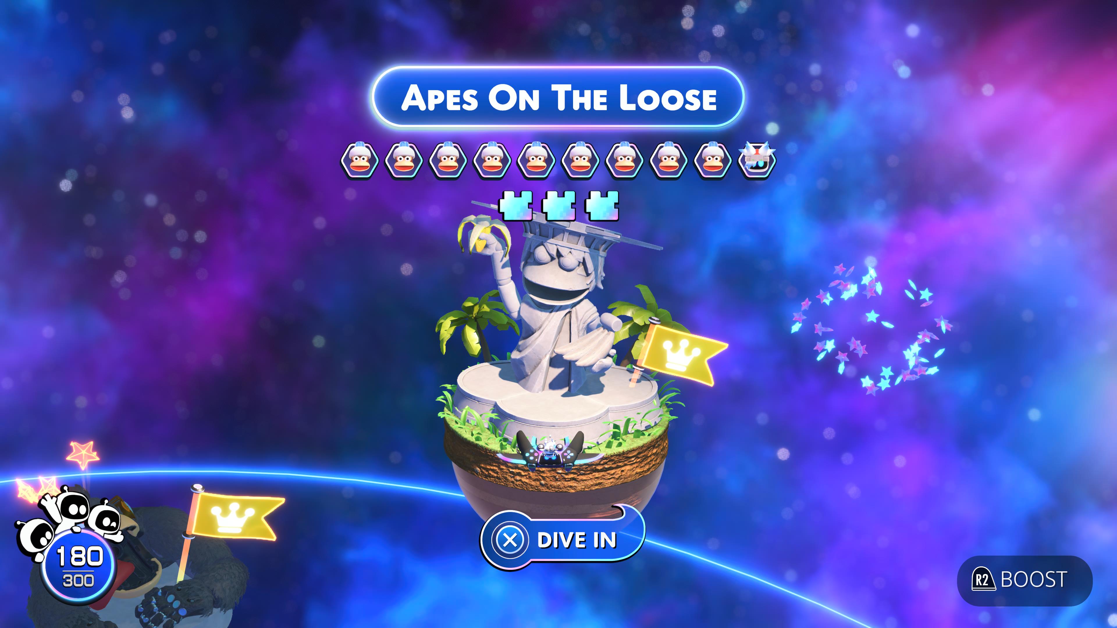 Astro Bot Apes on the Loose