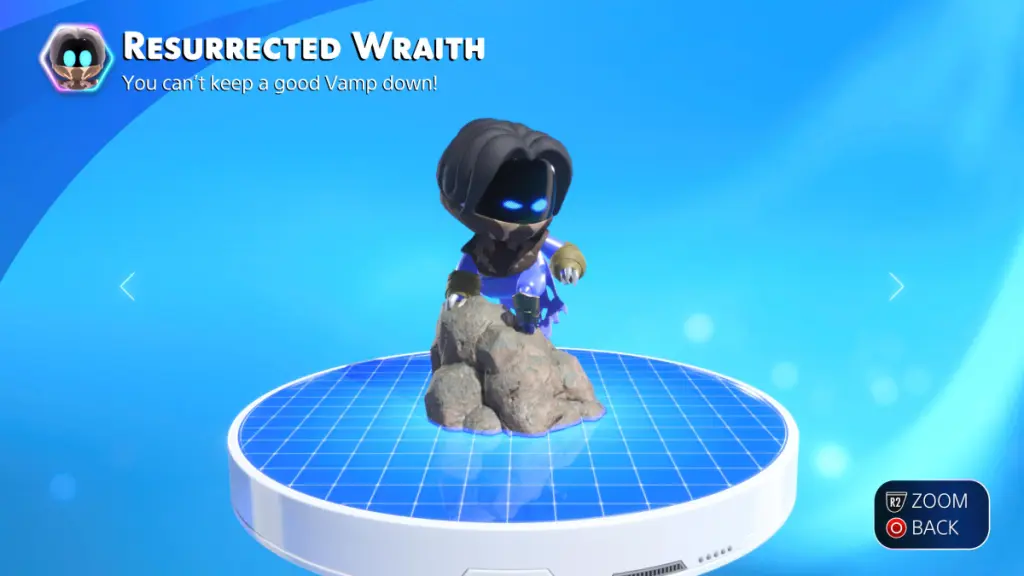 Resurrected Wraith from Astro Bot