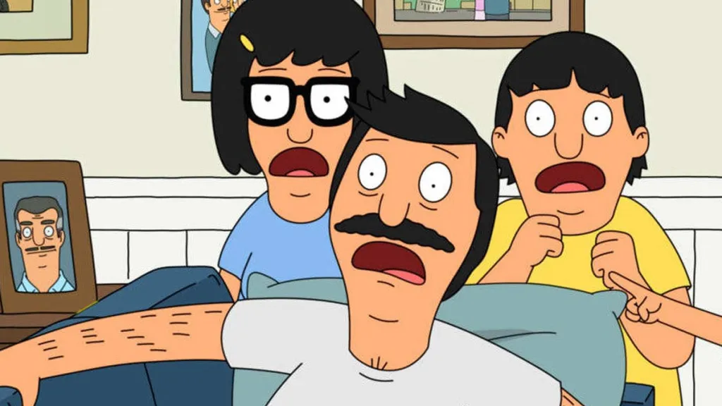 Belcher family in shock in Bobs Burgers