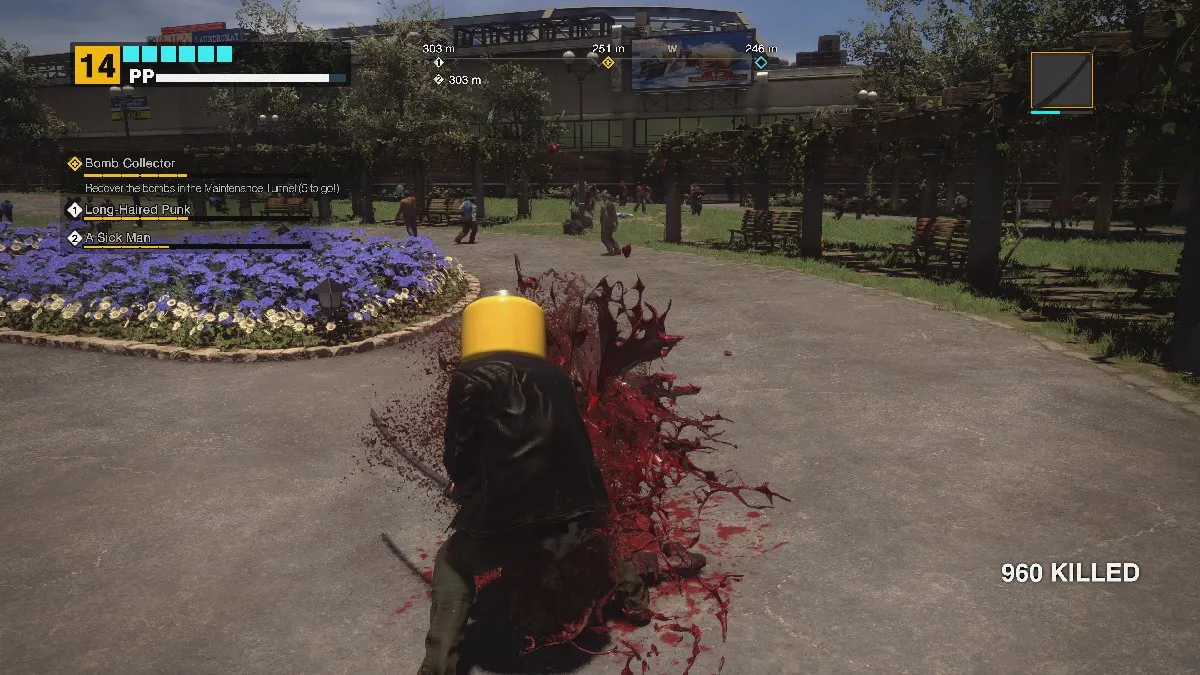 Dead Rising Deluxe Remaster Chopping Zombie