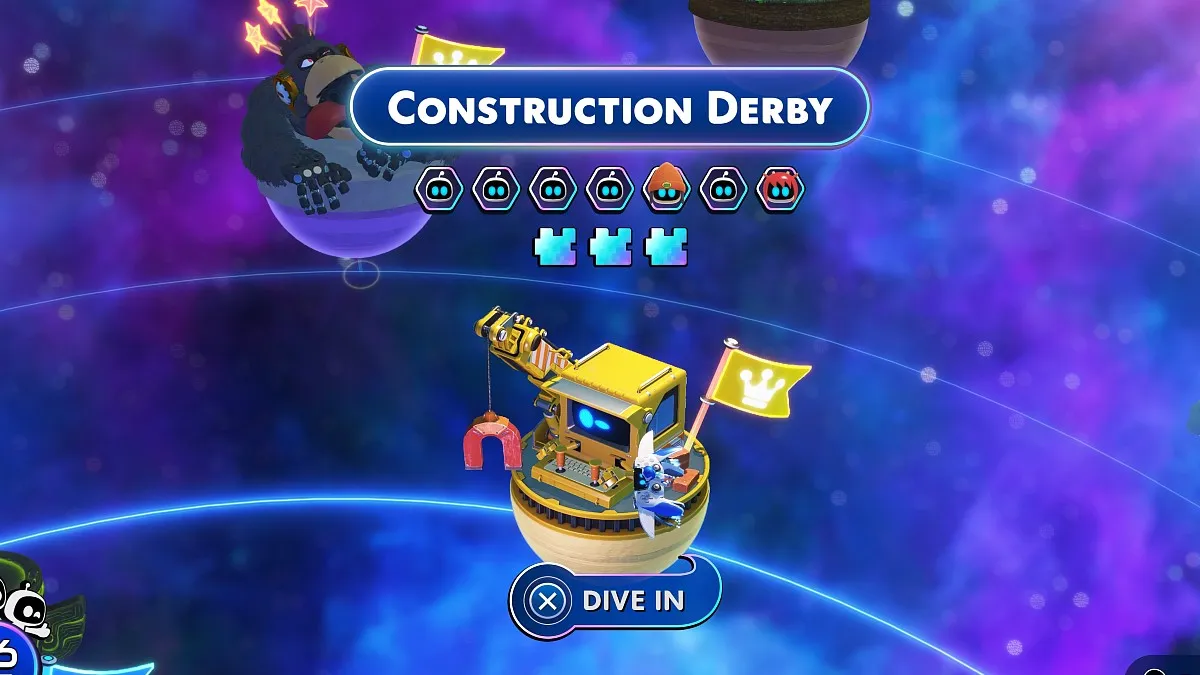 Construction Derby level start.