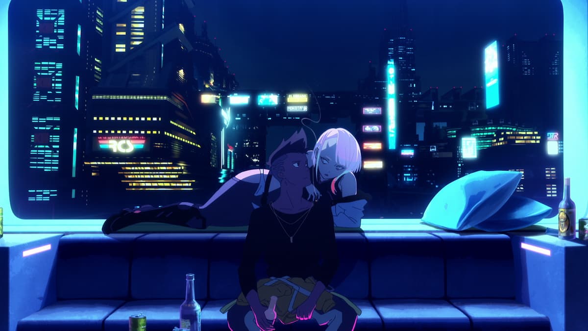 A screencap from the Netflix Anime Cyberpunk Edgerunners