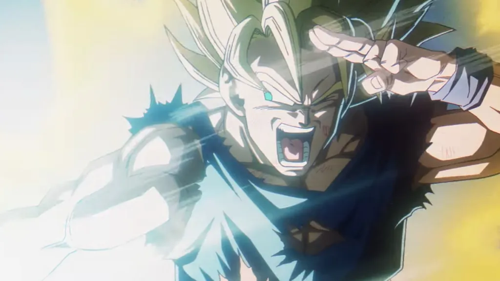 Goku using energy blast in Dragon Ball Daima trailer screenshot