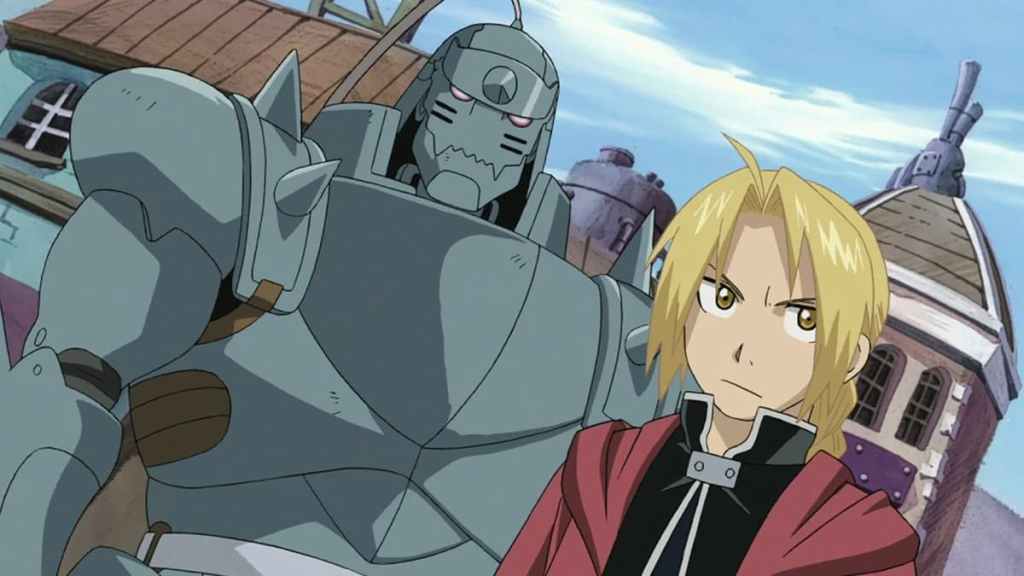 Edward and Alphones Elric in the anime FullMetal Alchemist Brotherhood as part of an article about the 15 best shonen anime.