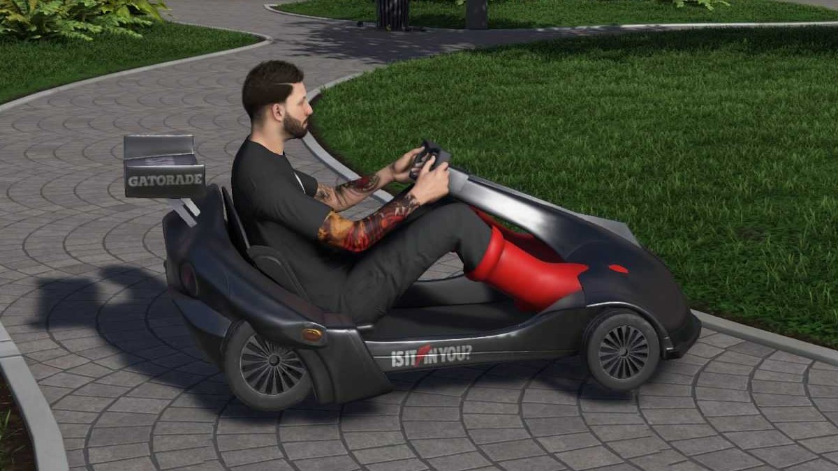 The free Gatorade Go-Kart in NBA 2K25 in an article detailing how to unlock it