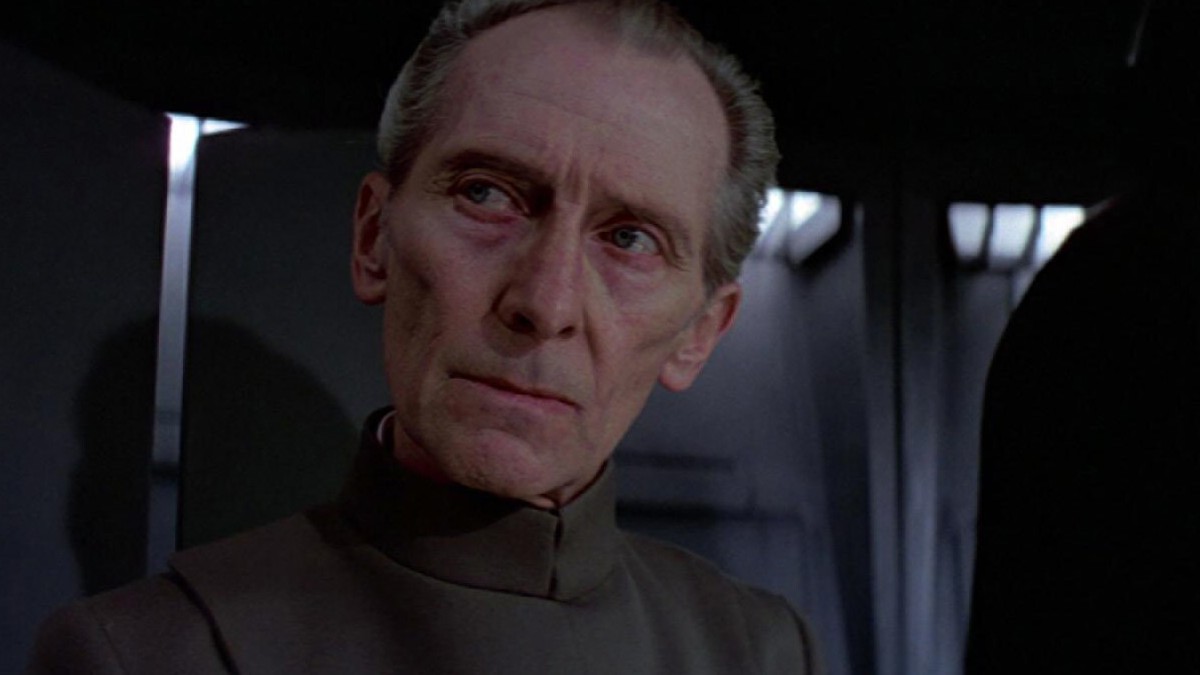 Grand Moff Tarkin in Star Wars in an article detailing why Disney is being sued by Kevin Francis over his likeness