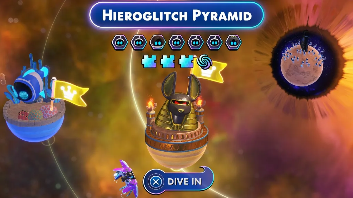 Hieroglitch Pyramid icon.