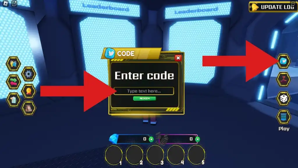 How to redeem codes in Murder Drones Tower Defense