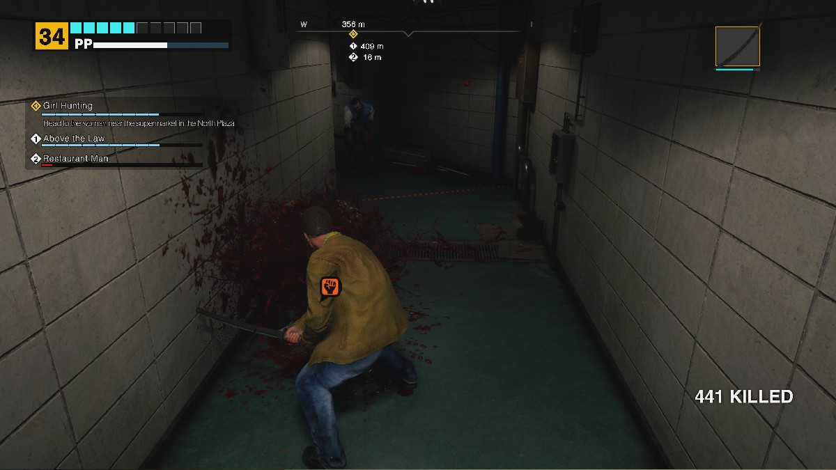 Chopping Zombies in the Warehouse Dead Rising Deluxe Remaster