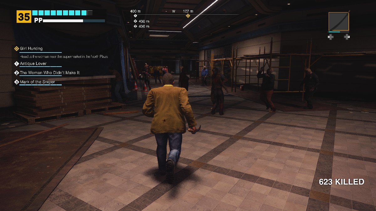 Inside of North Plaza in Dead Rising Deluxe Remaster