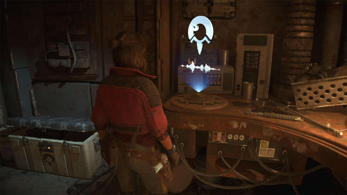 Inside the vault in Star Wars Outlaws