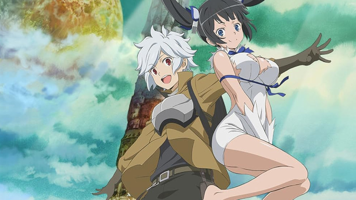 Is it wrong to try and pick up girls in a dungeon season 5 keyart poster