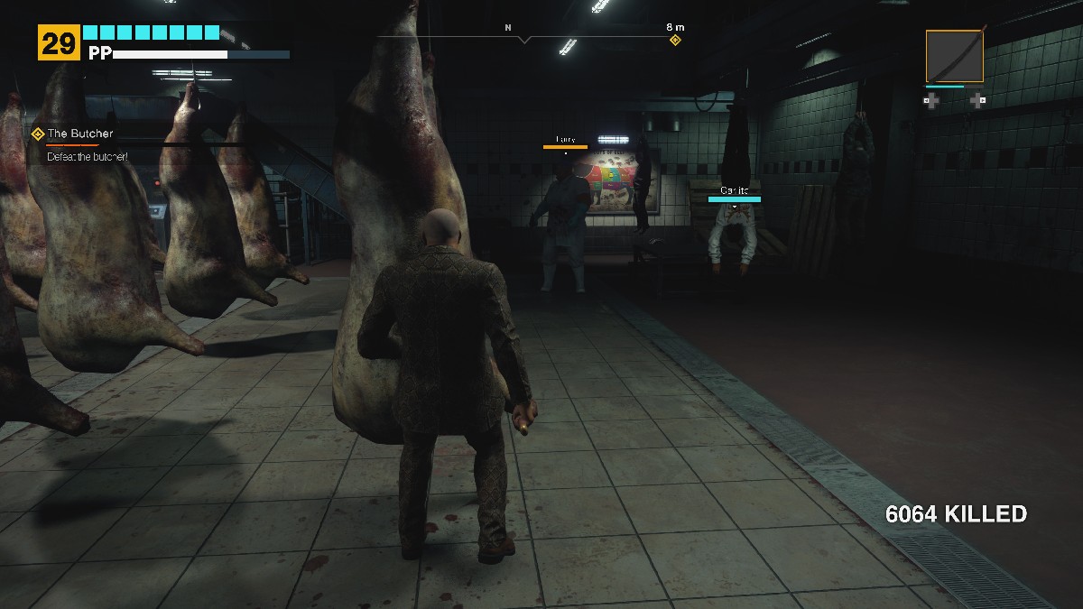 Larry in the Meat Processing Plant in Dead Rising Deluxe Remaster