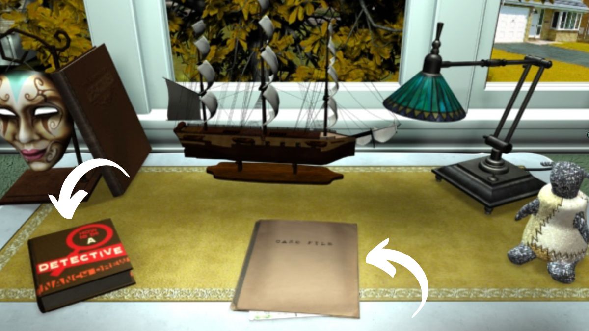 Nancy's Desk in Warnings at Waverly Academy Start Menu