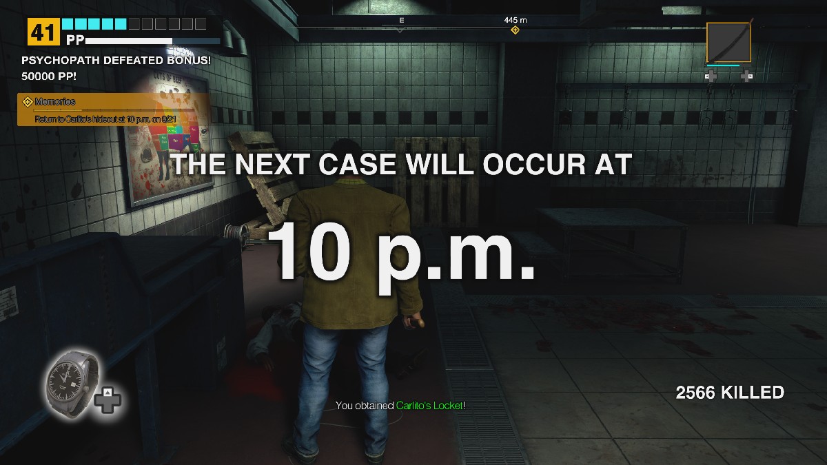 Next Case starting in Dead Rising Deluxe Remaster